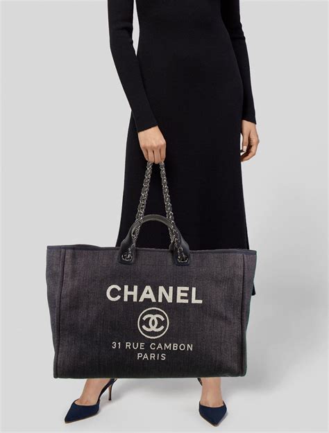 chanel deauville xl|Chanel deauville tote small.